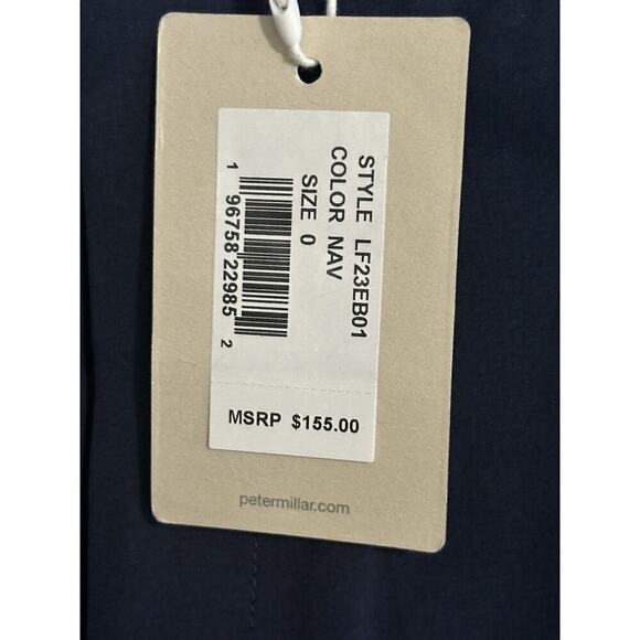 Peter Millar Women’s Navy Blue Surge Performance Ankle Pants Size 0 Golf NWT - Picture 5 of 5